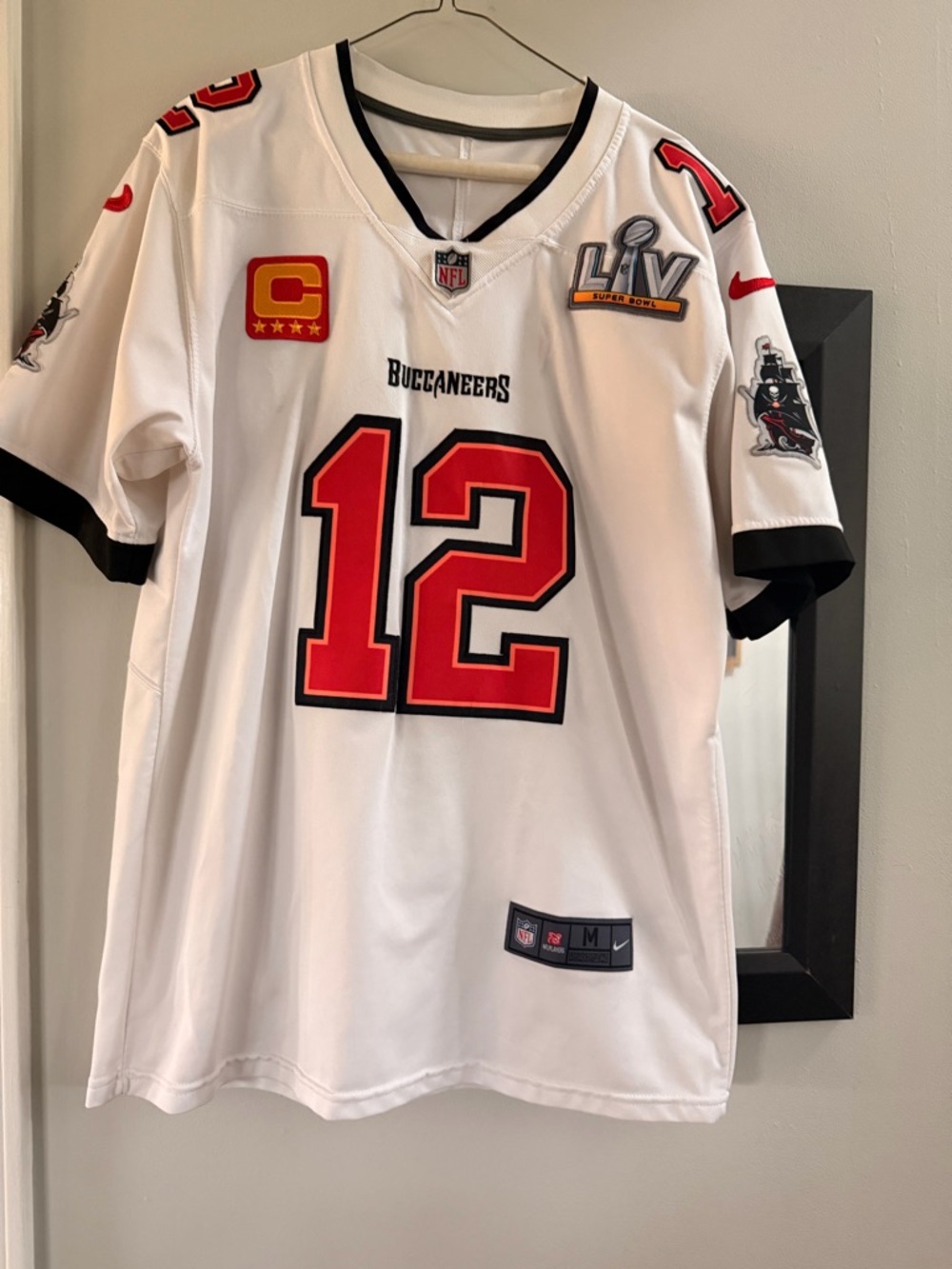 Tom Brady Tampa Bay Buccaneers Jersey #12 — Nike NFL — Super Bowl Champion GOAT